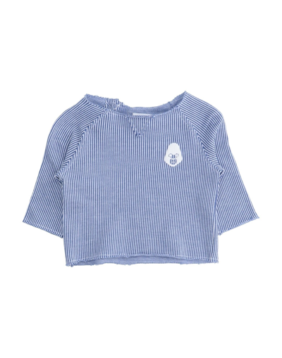 Shop Douuod Newborn Boy T-shirt Blue Size 3 Textile Fibers