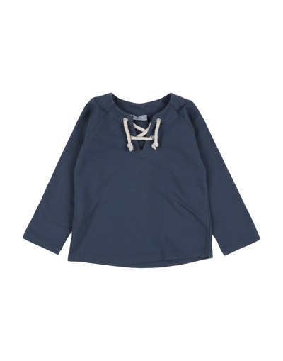 Shop Kid's Company Sweatshirts In Slate Blue