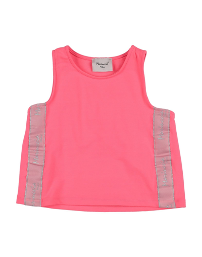 Shop Mariuccia T-shirts In Pink