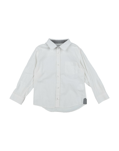Shop Kid's Company Shirts In Ivory