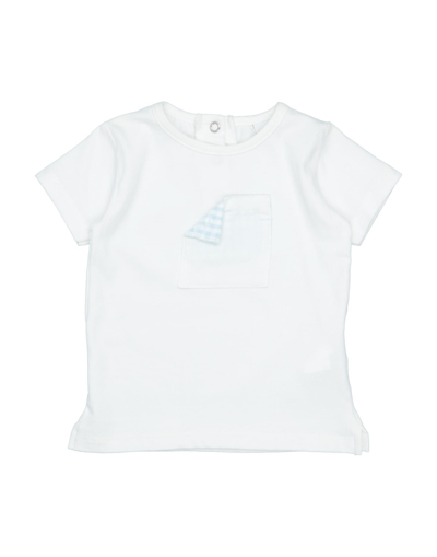Shop Coccodé Newborn Girl T-shirt White Size 3 Cotton, Elastane