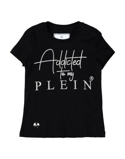 Shop Philipp Plein Toddler Girl T-shirt Black Size 6 Cotton