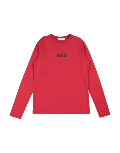 Vicolo Toddler Girl T-shirt Red Size 6 Cotton, Elastane In Red