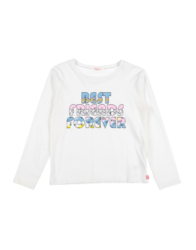 Shop Billieblush Toddler Girl T-shirt Ivory Size 3 Cotton In White