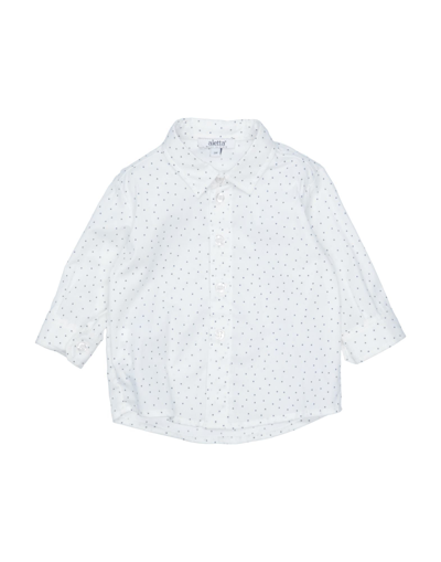 Shop Aletta Newborn Girl Shirt White Size 3 Cotton, Elastane