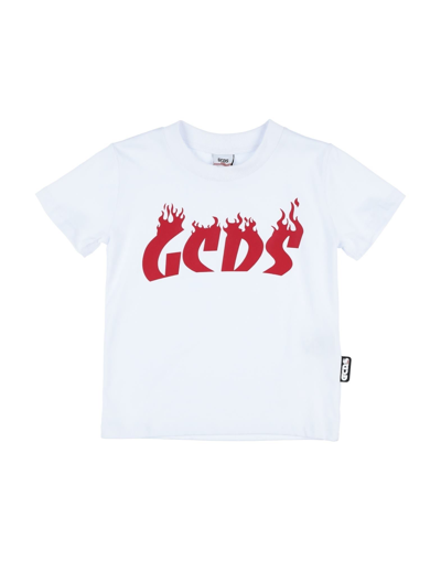 Shop Gcds Mini T-shirts In White