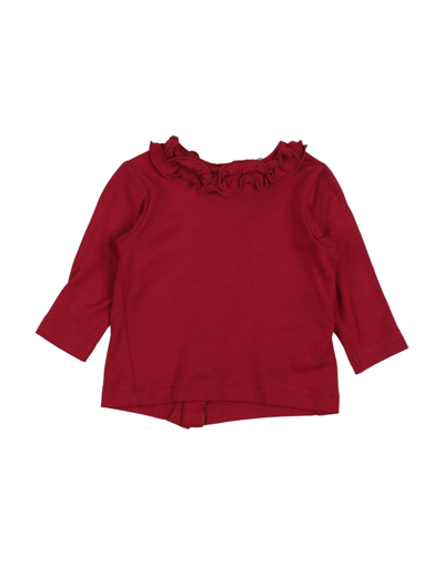 Shop Aletta Newborn Girl T-shirt Red Size 3 Viscose, Elastane