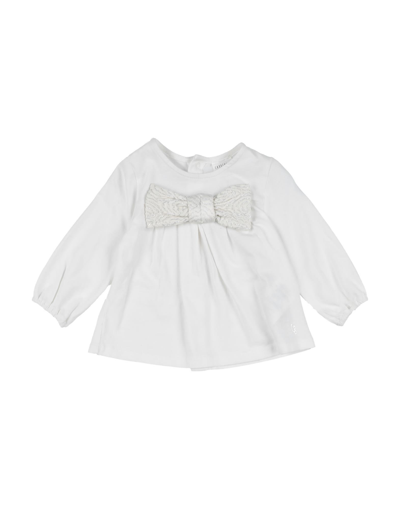 Shop Carrèment Beau Carrément Beau Newborn Girl T-shirt White Size 3 Cotton, Modal