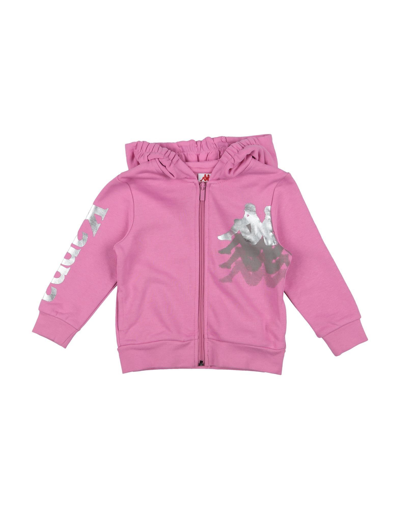 Shop Kappa Toddler Girl Sweatshirt Pink Size 3 Cotton, Polyester