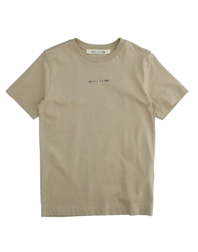 Shop Alyx 1017  9sm Toddler Girl T-shirt Beige Size 4 Cotton