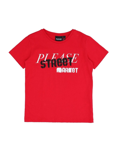 Shop Please T-shirts In Red