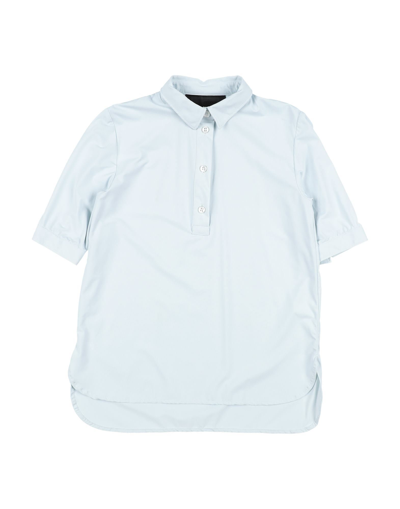 Shop Rrd Toddler Girl Polo Shirt Sky Blue Size 6 Polyamide, Elastane