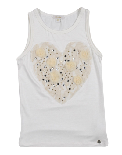 Shop Microbe By Miss Grant T-shirts In Ivory