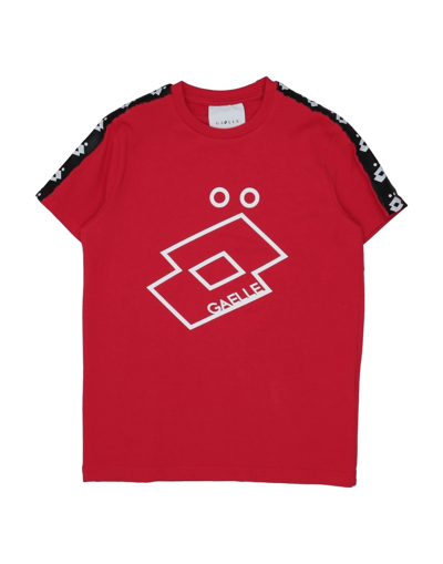 Shop Gaëlle X Lotto Leggenda Toddler Girl T-shirt Red Size 4 Cotton, Elastane
