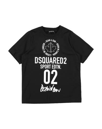Dsquared2 T-shirts In Black