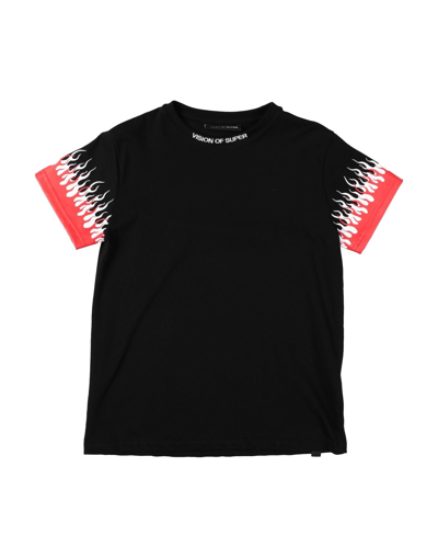 Shop Vision Of Super T-shirts In Black