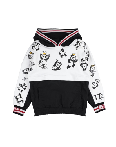 Shop Dolce & Gabbana Toddler Boy Sweatshirt Black Size 7 Cotton, Polyamide, Polyester