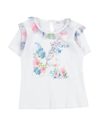 Shop Meilisa Bai Toddler Girl T-shirt White Size 6 Cotton, Elastane