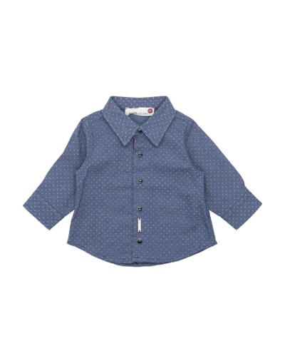 Shop Hitch-hiker Newborn Boy Shirt Midnight Blue Size 3 Cotton, Polyester