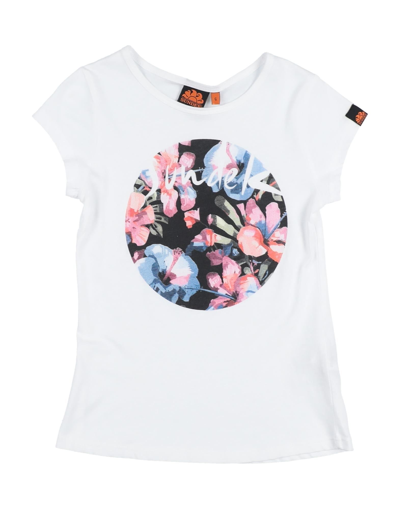 Shop Sundek Toddler Girl T-shirt White Size 6 Cotton