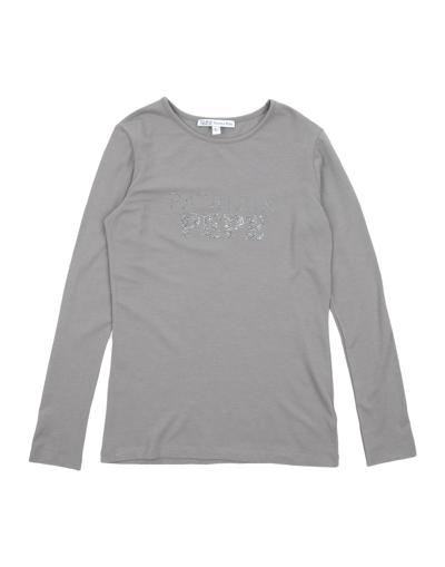 Shop Patrizia Pepe T-shirts In Grey