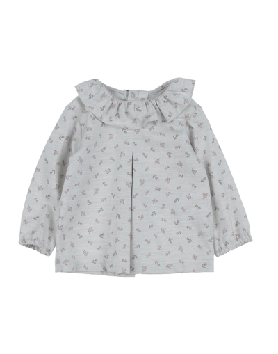 Shop Aletta Newborn Girl Top Light Grey Size 3 Cotton
