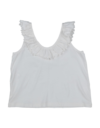 Shop Piccola Ludo Toddler Girl T-shirt White Size 6 Cotton, Elastane
