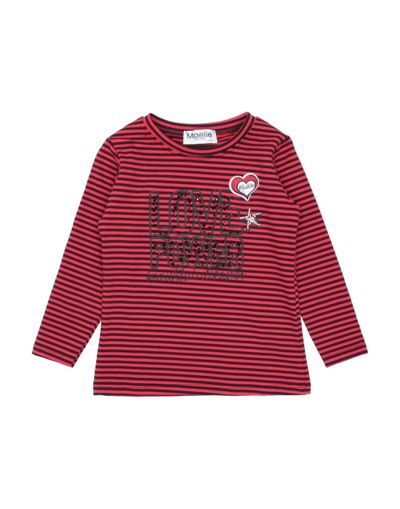 Shop Maëlie Toddler Girl T-shirt Red Size 6 Cotton, Elastane