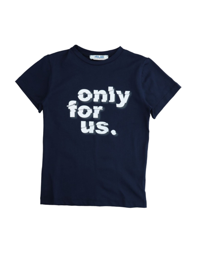 Shop Cesare Paciotti 4us T-shirts In Dark Blue
