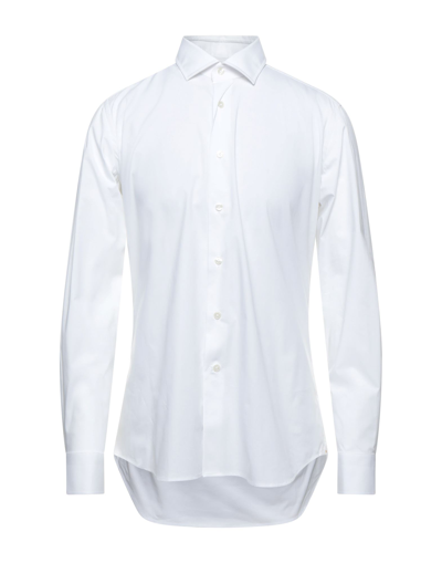 Shop Bagutta Shirts In White