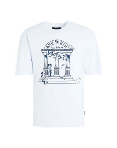 Shop Pas De Mer Dropout T-shirt Man T-shirt White Size S Cotton