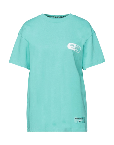 Shop Pharmacy Industry Woman T-shirt Light Green Size Xl Cotton