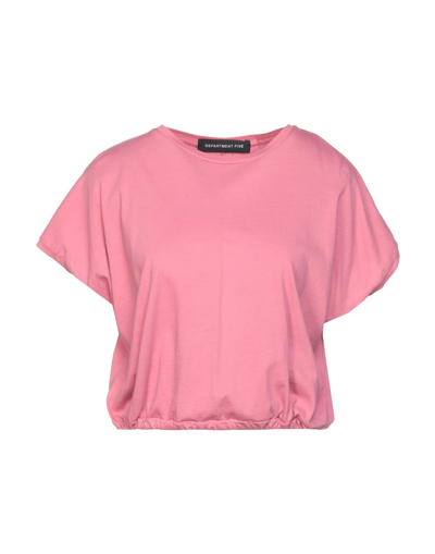 Shop Department 5 Woman T-shirt Pink Size S Cotton