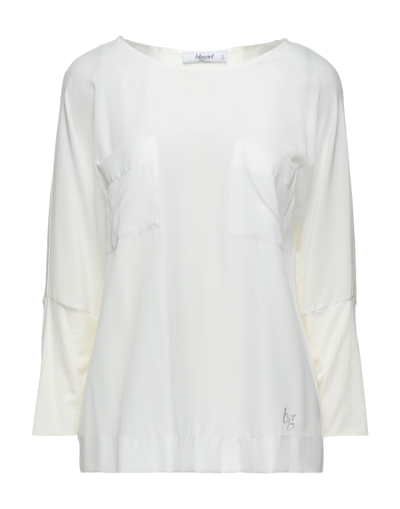 Shop Blugirl Blumarine Blouses In Ivory