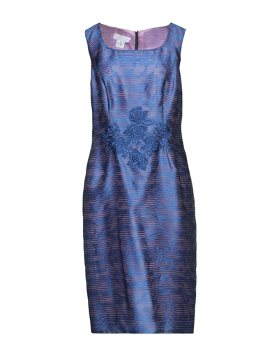 Shop Cailan'd Midi Dresses In Blue