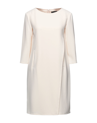 Shop Antonelli Woman Mini Dress Ivory Size 10 Polyester, Elastane In White