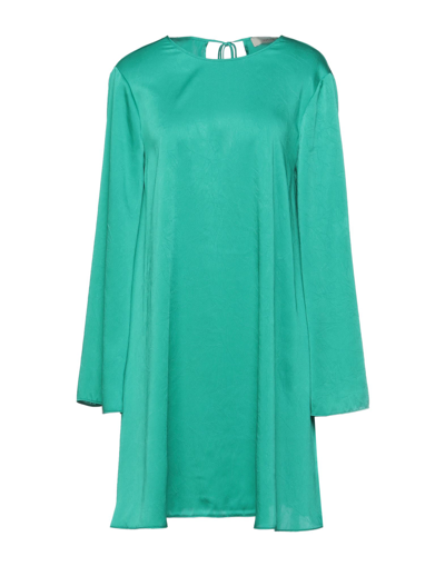 Shop Jucca Woman Mini Dress Emerald Green Size 8 Polyester