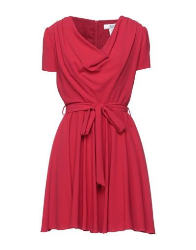 Shop Blugirl Blumarine Short Dresses In Red