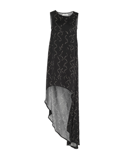 Shop Nostrasantissima Woman Mini Dress Black Size 8 Viscose