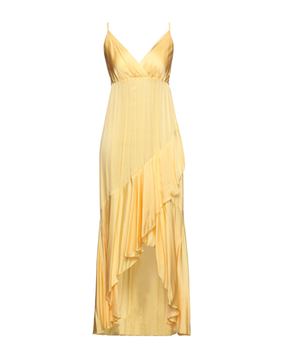 Berna Midi Dresses In Orange