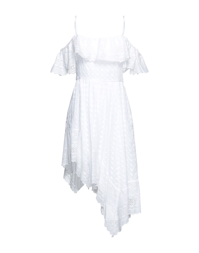 Shop Isabel Marant Étoile Marant Étoile Woman Mini Dress White Size 8 Cotton