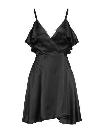 John Richmond Short Dresses In Black