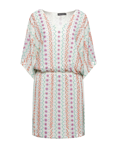 Shop Antik Batik Woman Midi Dress White Size 6 Polyester