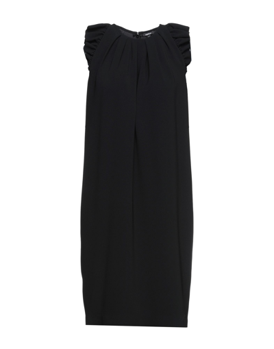 Shop Aspesi Woman Mini Dress Black Size 4 Triacetate, Polyester