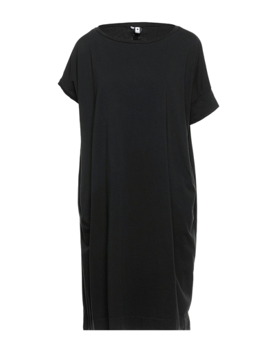Shop European Culture Woman Mini Dress Black Size S Cotton