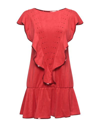 Shop Aniye By Woman Mini Dress Red Size 4 Polyester