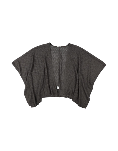 Shop Gigue Woman Scarf Lead Size - Nylon, Acrylic, Wool, Mohair Wool In Grey