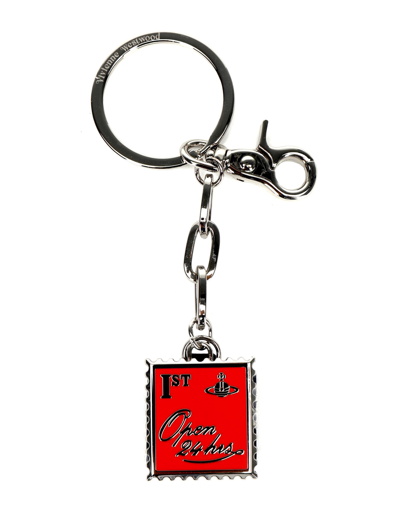Shop Vivienne Westwood Key Rings In Red