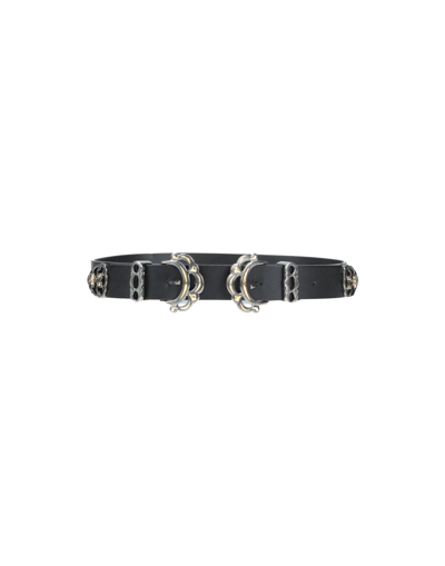 Maje Belts In Black