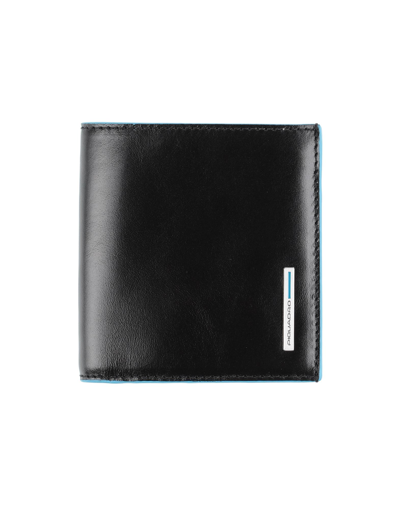 Shop Piquadro Wallets In Black